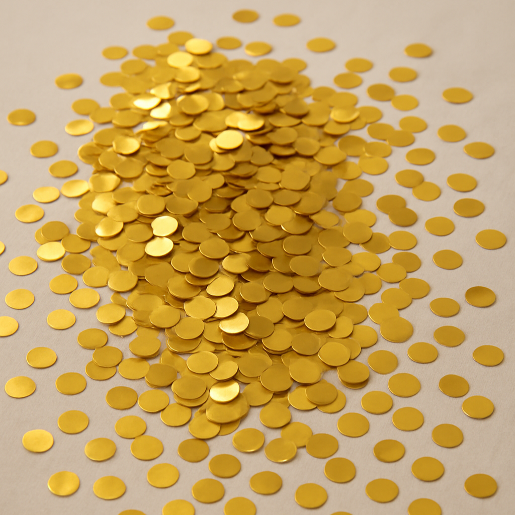 Bordsconfetti_guld_student